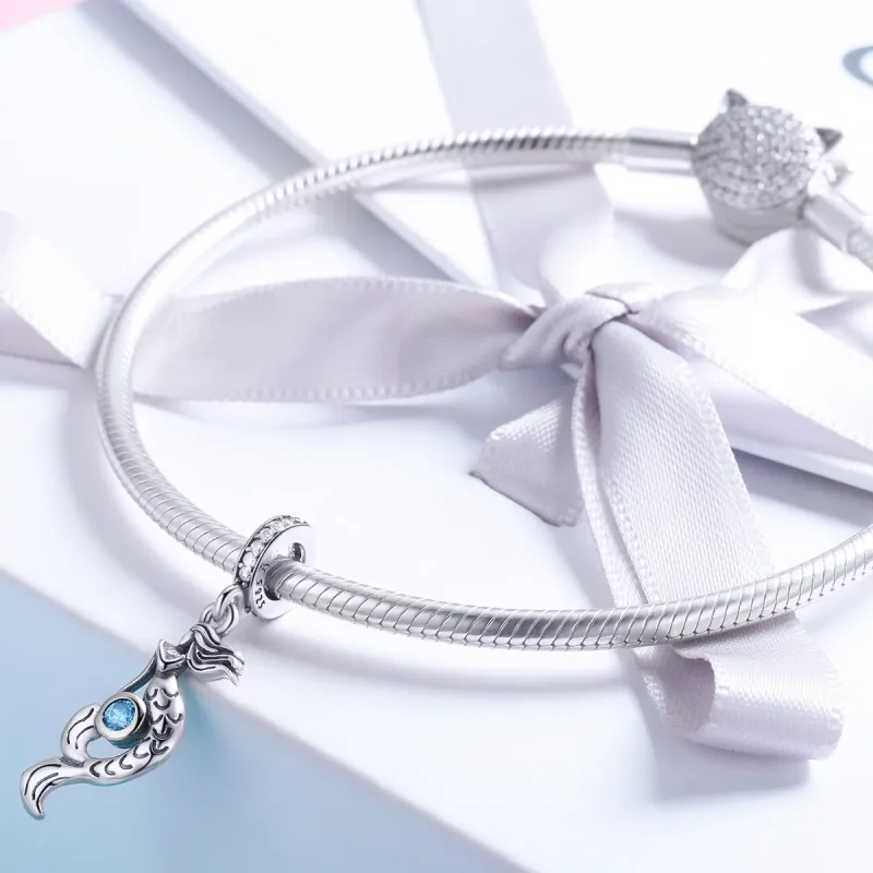 (kép) PANDORA típusú sellők gondolata függő charm - SCC824 - Megtekintés 4