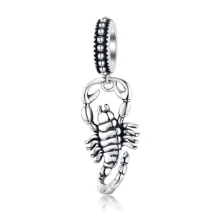 PANDORA típusú skorpió függő charm - SCC1329 (kép) PANDORA típusú skorpió függő charm - SCC1329
