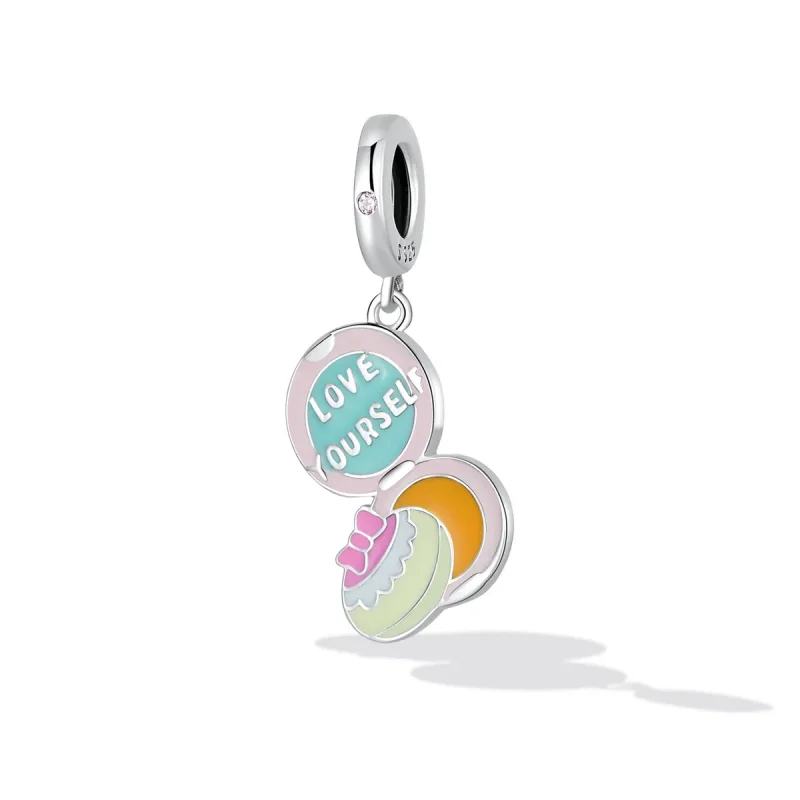 (kép) PANDORA típusú Sminkes doboz függő charm - SCC2206 - Megtekintés 2