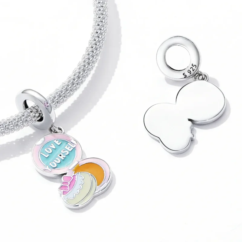 (kép) PANDORA típusú Sminkes doboz függő charm - SCC2206 - Megtekintés 4