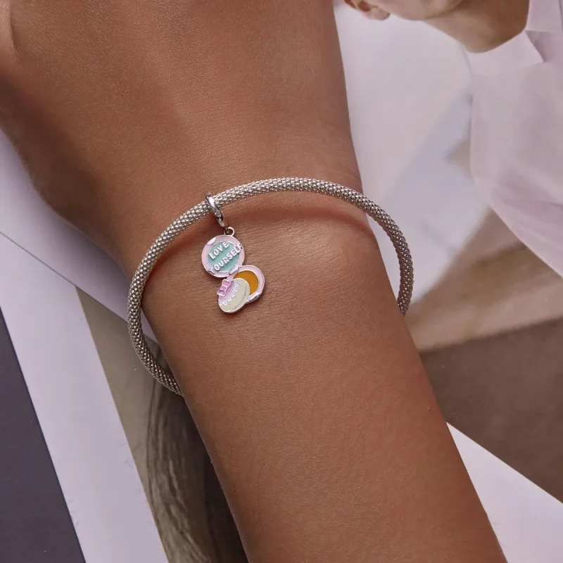 (kép) PANDORA típusú Sminkes doboz függő charm - SCC2206 - Megtekintés 6