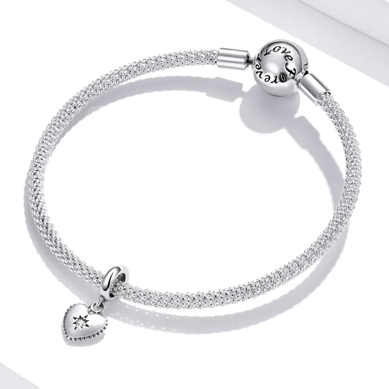 (kép) PANDORA típusú Starburst szerelem függő charm - SCX132 - Megtekintés 3