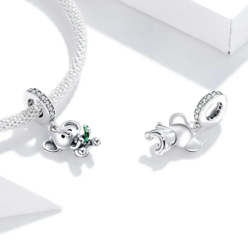 (kép) PANDORA típusú Szaxofon Koala függő charm - SCC1628 - Megtekintés 3