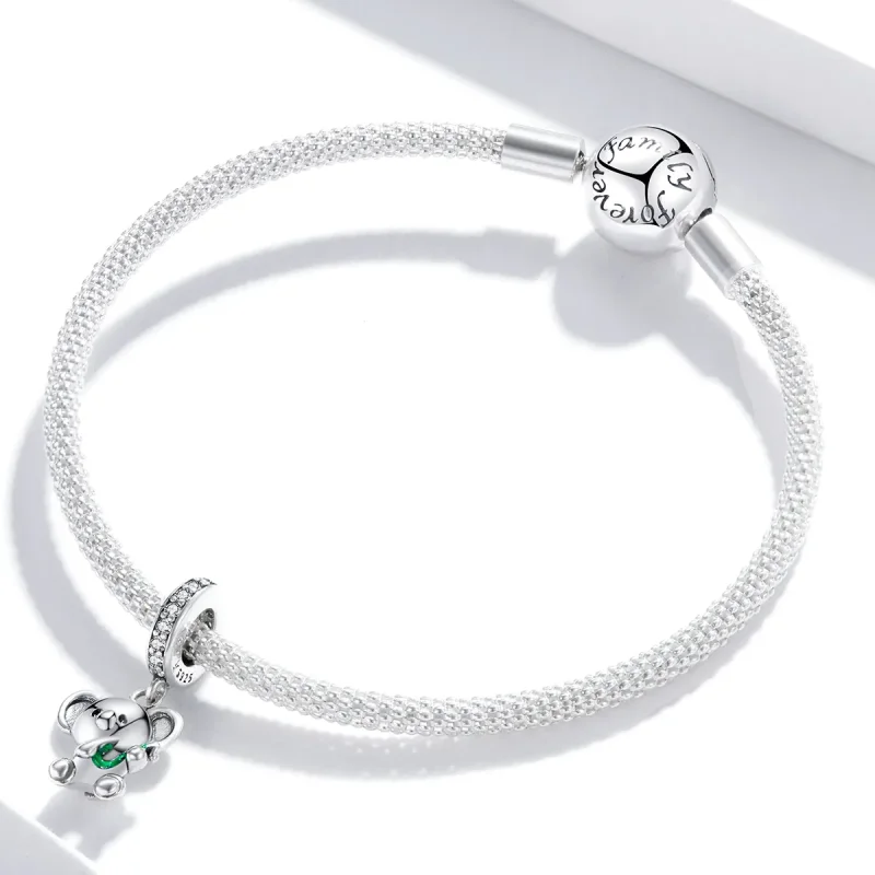 (kép) PANDORA típusú Szaxofon Koala függő charm - SCC1628 - Megtekintés 4