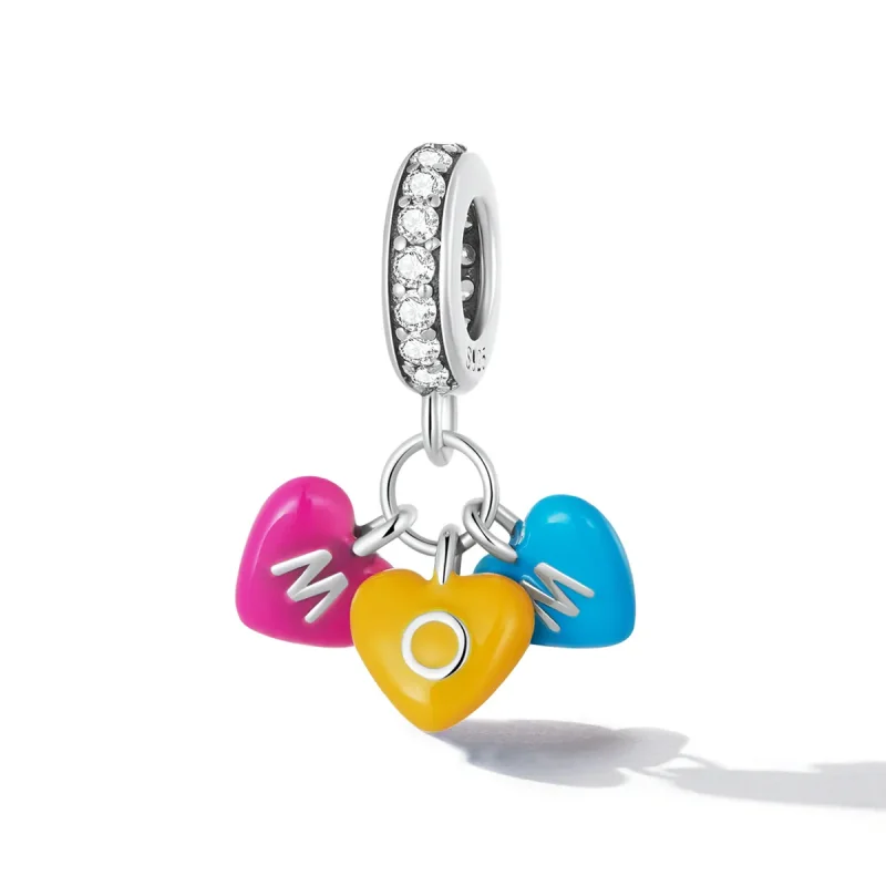 (kép) PANDORA típusú Szerelem Skittles függő charm - SCC2200 - Megtekintés 2