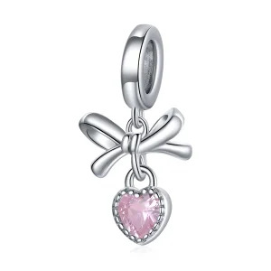 (kép) PANDORA típusú Szerelmi íj függő charm - BSX001-L
