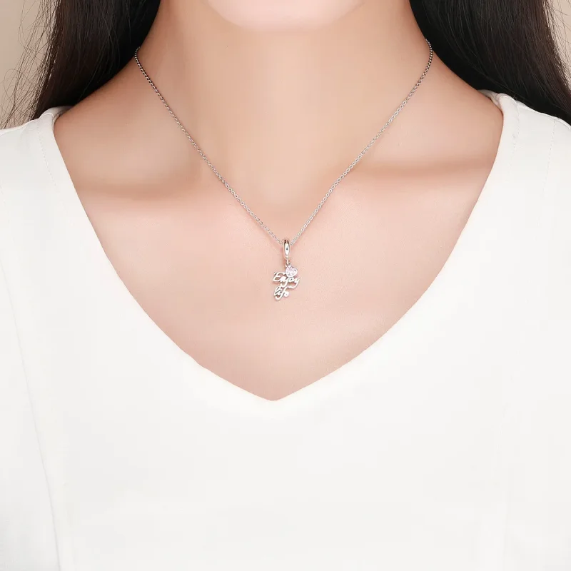 (kép) PANDORA típusú szerelmi élet függő charm - SCC907 - Megtekintés 5