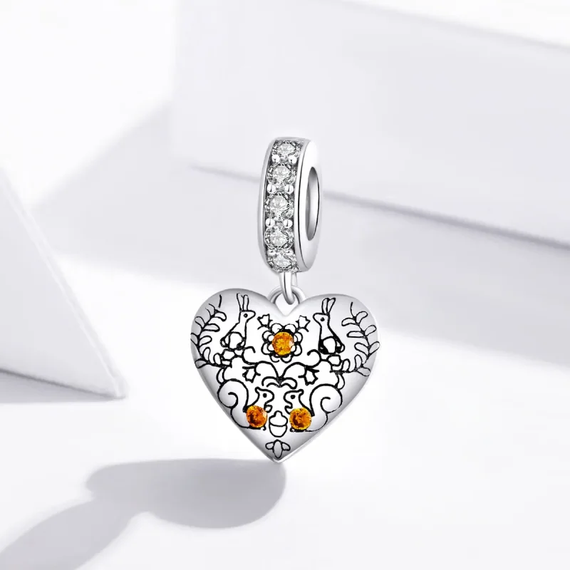 (kép) PANDORA típusú Szőlő fenyőtobozok függő charm - SCC1600 - Megtekintés 2