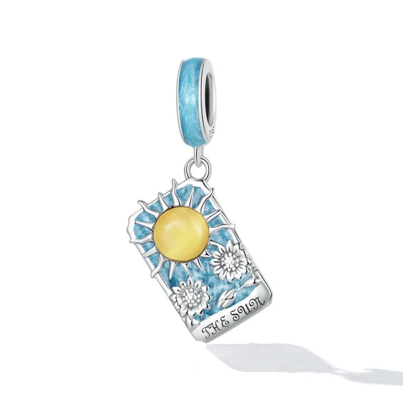 (kép) PANDORA típusú Tarot - Nap függő charm - SCC2264 - Megtekintés 2