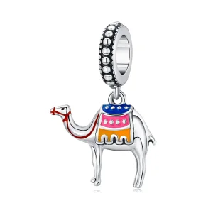 (kép) PANDORA típusú teve függő charm - SCC1376