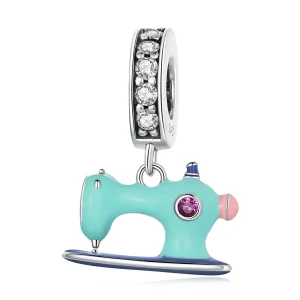 (kép) PANDORA típusú Varrógép függő charm - SCC2224