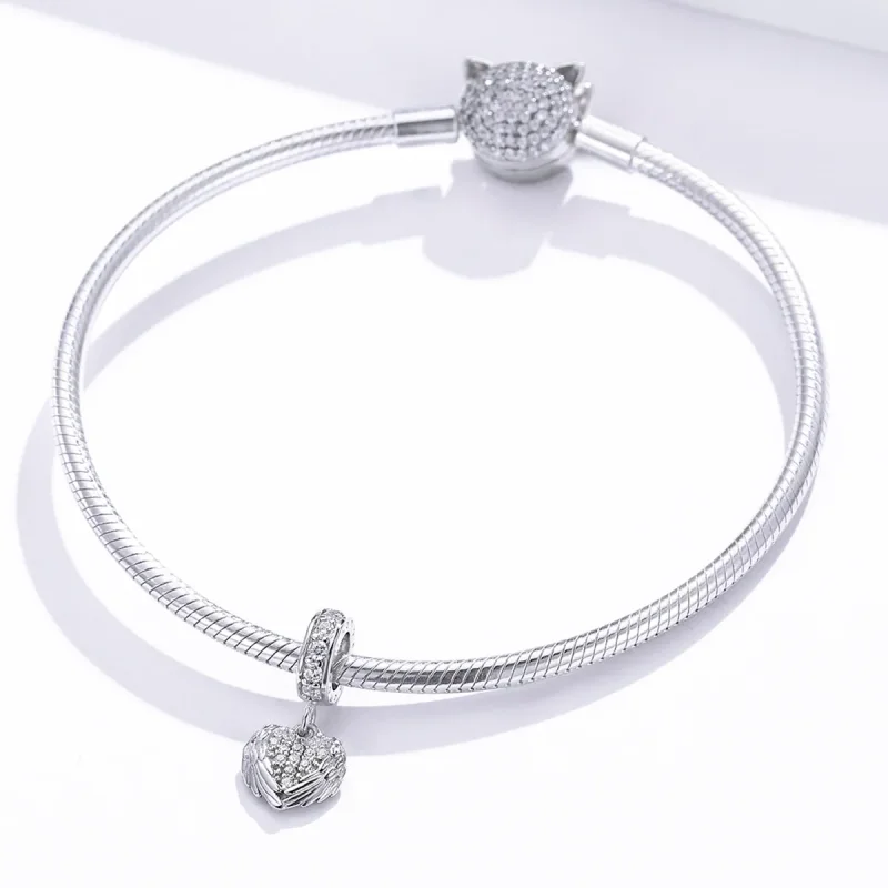 (kép) PANDORA típusú Óvatos függő charm - BSC138 - Megtekintés 3