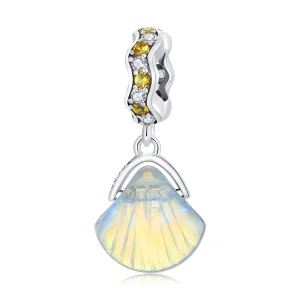 PANDORA típusú Üveghéj függő charm - SCC2211 (kép) PANDORA típusú Üveghéj függő charm - SCC2211