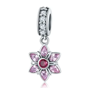 PANDORA típusú virágok tánca függő charm - SCC840 (kép) PANDORA típusú virágok tánca függő charm - SCC840