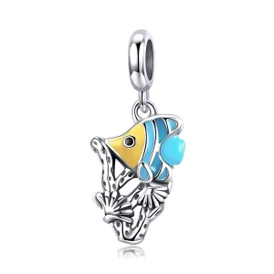 PANDORA típusú vízalatti világ függő charm - SCC959 (kép) PANDORA típusú vízalatti világ függő charm - SCC959