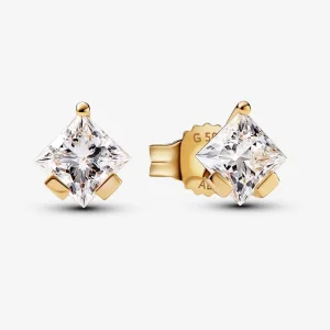 (kép) Pandora Nova Lab-grown Diamond Stud Earrings 1.00 carat tw 14k Gold - 252853C01