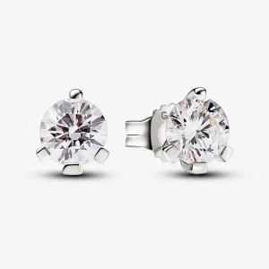 (kép) Pandora Nova Lab-grown Diamond Stud Earrings 1.00 carat tw 14k White Gold - 252860C01