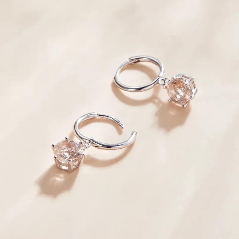 (kép) PANDORA típusú cz függő fülbevalók - SCE1020-CG - Megtekintés 3