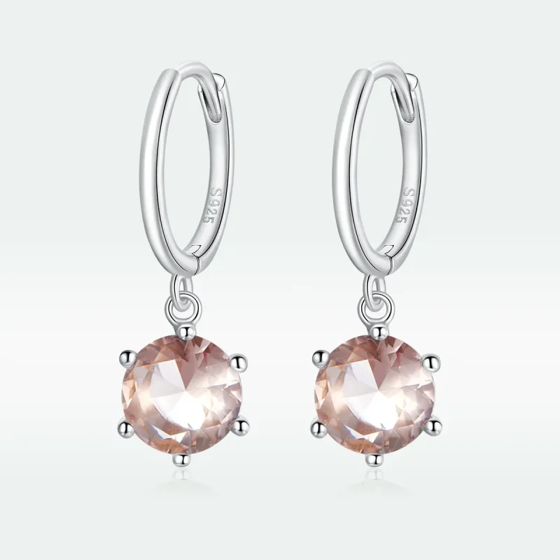 (kép) PANDORA típusú cz függő fülbevalók - SCE1020-CG - Megtekintés 5