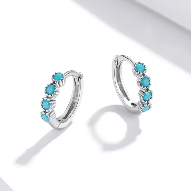 (kép) PANDORA típusú elegáns karika fülbevaló - SCE1127 - Megtekintés 2