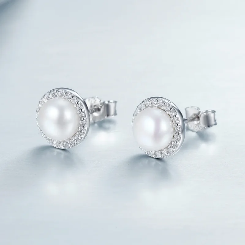 (kép) PANDORA típusú elegáns monológ gombfülbevalók - SCE122 - Megtekintés 4