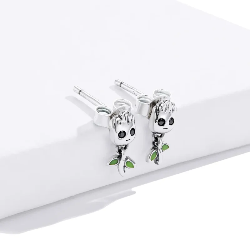 (kép) PANDORA típusú groot gombfülbevalók - SCE900 - Megtekintés 4