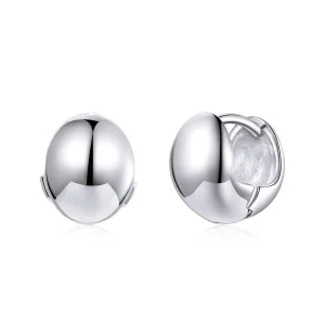 PANDORA típusú tükör gombfülbevalók - SCE1119 (kép) PANDORA típusú tükör gombfülbevalók - SCE1119