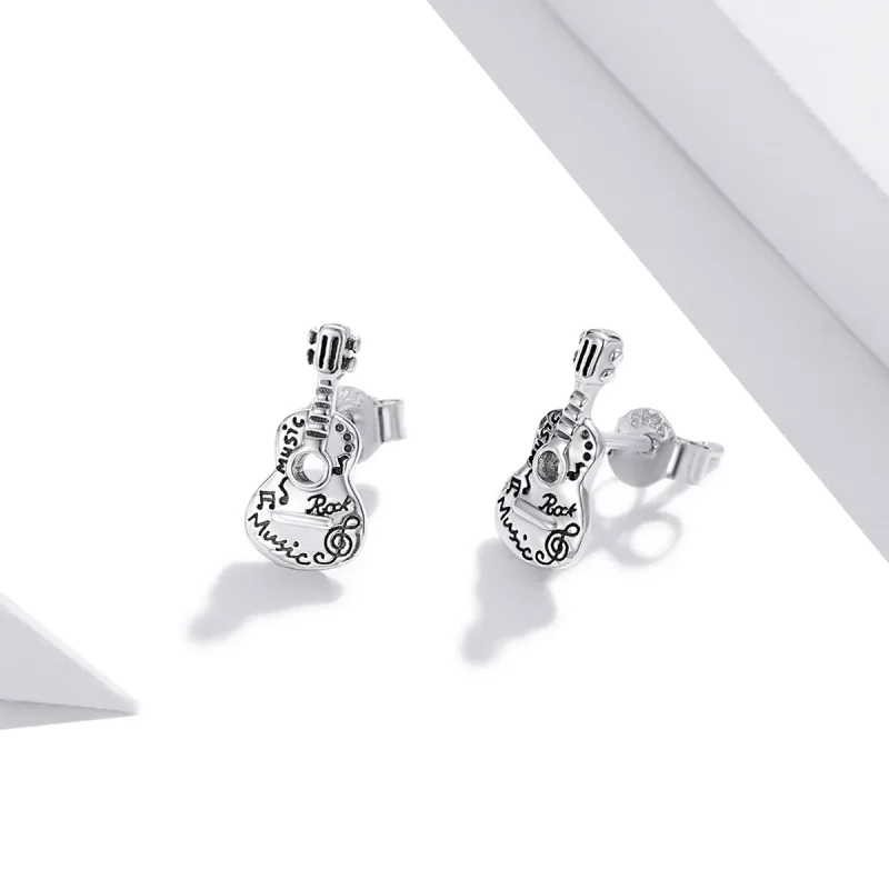 (kép) PANDORA típusú vintage gitár gombfülbevalók - SCE1155 - Megtekintés 3