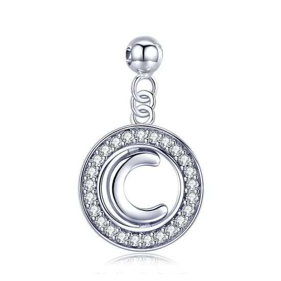 (kép) PANDORA Me típusú Kívánság-C betű függő charm - BSP001-C