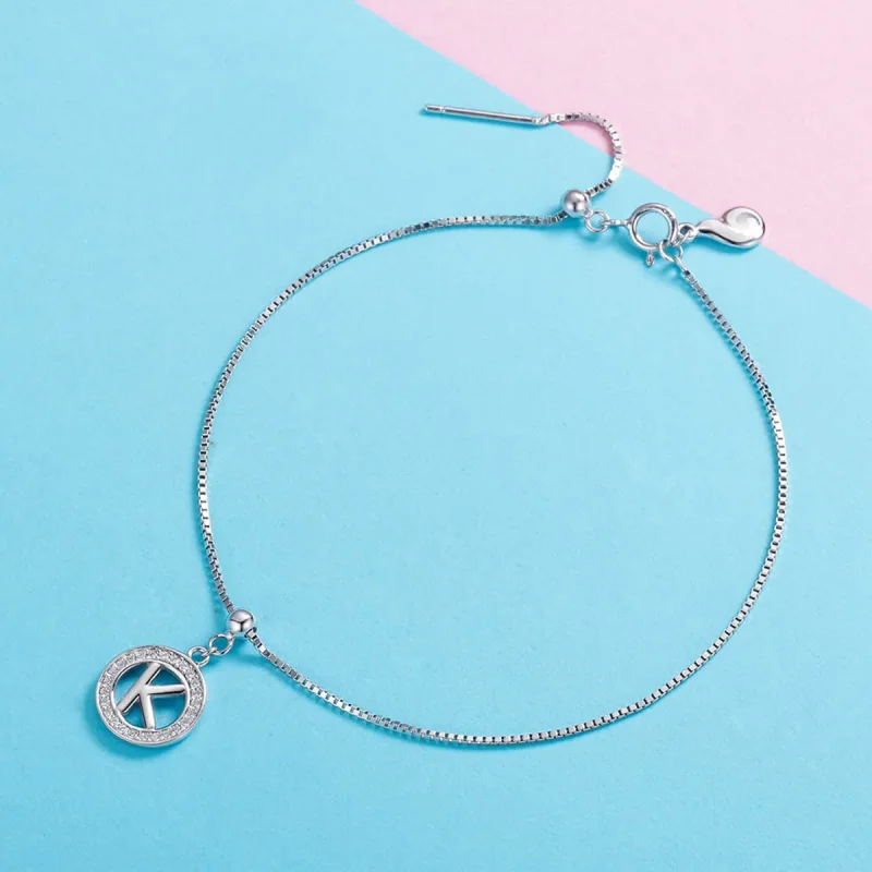 (kép) PANDORA Me típusú Kívánság Levél-K függő charm - BSP001-K - Megtekintés 2