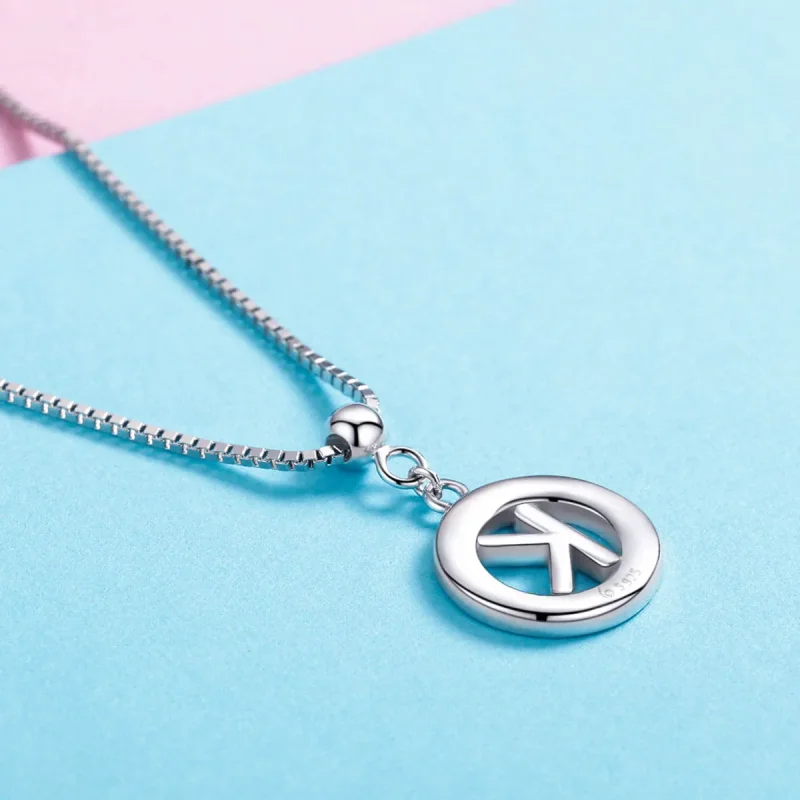 (kép) PANDORA Me típusú Kívánság Levél-K függő charm - BSP001-K - Megtekintés 3