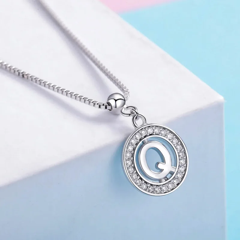(kép) PANDORA Me típusú Kívánság levél-Q függő charm - BSP001-Q - Megtekintés 4
