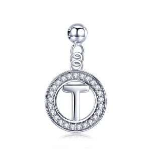 (kép) PANDORA Me típusú Kívánság Levél-T függő charm - BSP001-T