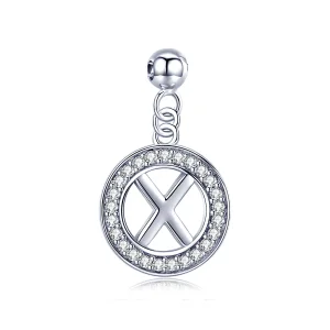 (kép) PANDORA Me típusú Kívánság levél-X függő charm - BSP001-X