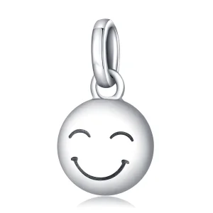 (kép) PANDORA Me típusú Mosolygós arc függő charm - SCP062