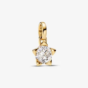 Pandora Talisman Lab-grown Diamond Star Pendant 0.75 carat tw 14k Gold - 352889C01 (kép) Pandora Talisman Lab-grown Diamond Star Pendant 0.75 carat tw 14k Gold - 352889C01