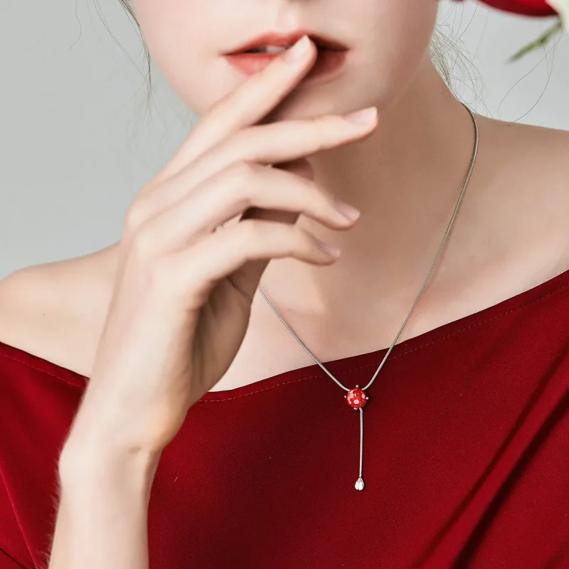 (kép) PANDORA típusú a szerelem könnyei collier nyaklánc - SCN182 - Megtekintés 2