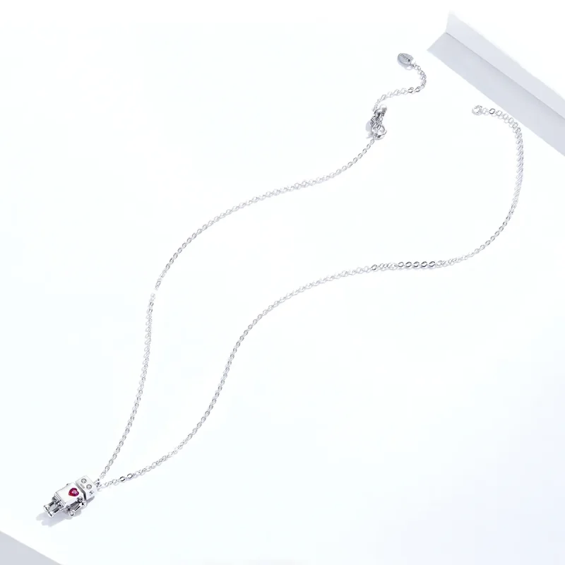 (kép) PANDORA típusú a szerelem robotja collier nyaklánc - SCN388 - Megtekintés 2