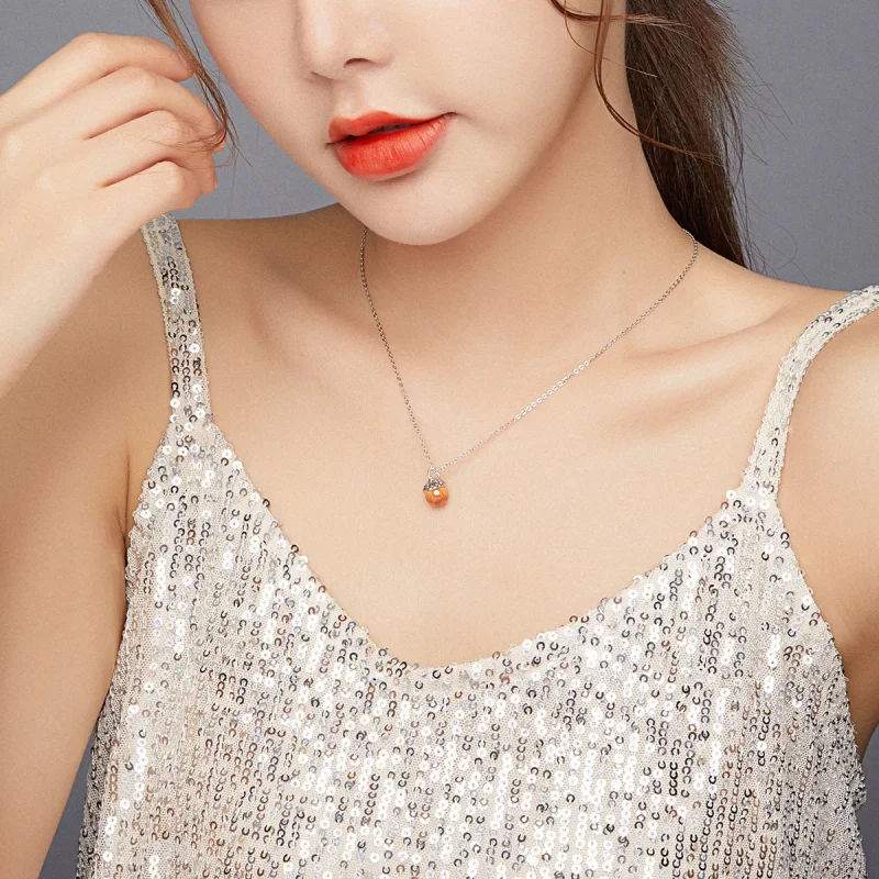 (kép) PANDORA típusú a tölgyfa ragyogó gyümölcse collier nyaklánc - SCN414 - Megtekintés 6
