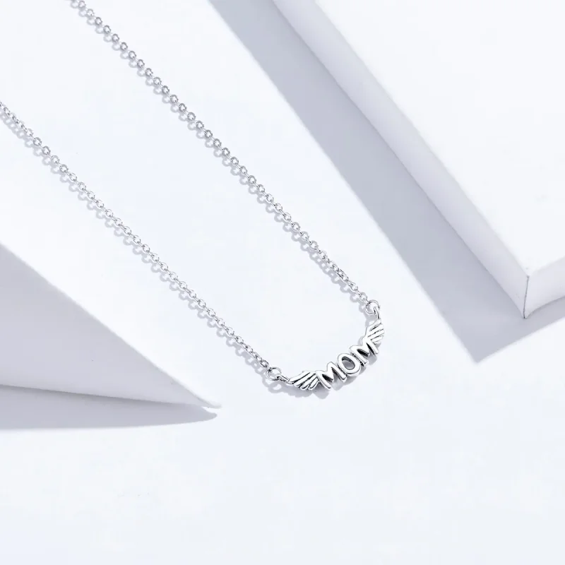 (kép) PANDORA típusú anyám az őrangyalom collier nyaklánc - SCN397 - Megtekintés 3