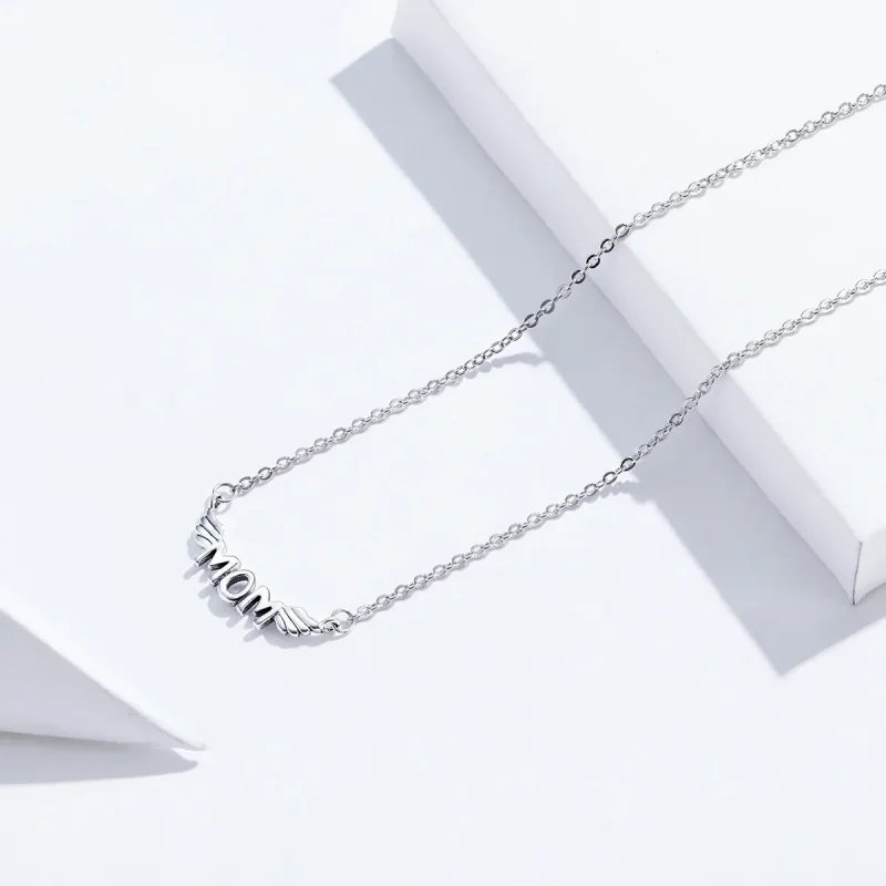 (kép) PANDORA típusú anyám az őrangyalom collier nyaklánc - SCN397 - Megtekintés 4