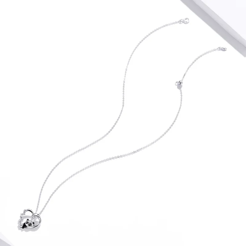 (kép) PANDORA típusú aranyos kis panda collier nyaklánc - SCN453 - Megtekintés 4