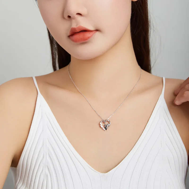 (kép) PANDORA típusú aranyos kis panda collier nyaklánc - SCN453 - Megtekintés 6