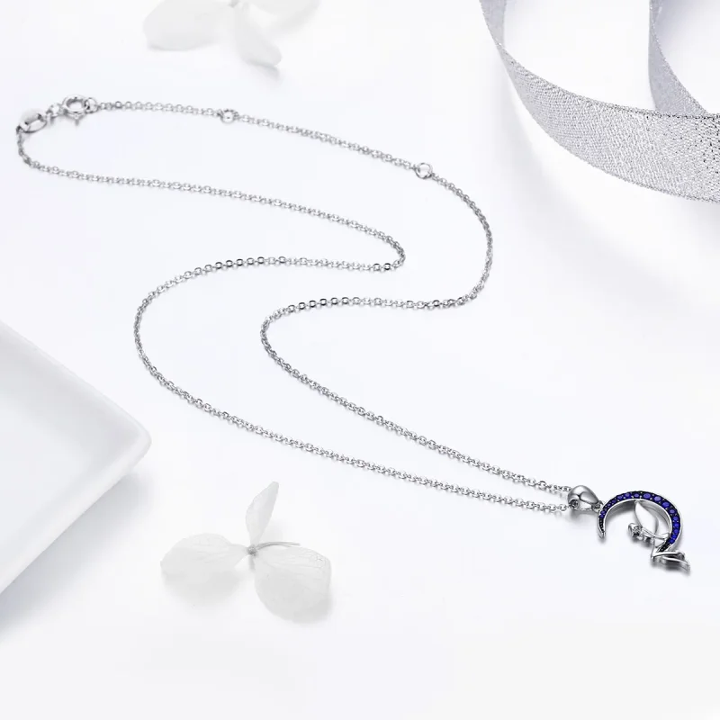 (kép) PANDORA típusú az éjszaka tündére collier nyaklánc - SCN244 - Megtekintés 2