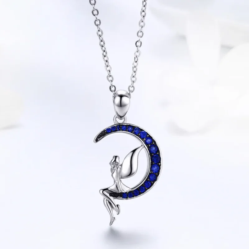 (kép) PANDORA típusú az éjszaka tündére collier nyaklánc - SCN244 - Megtekintés 4