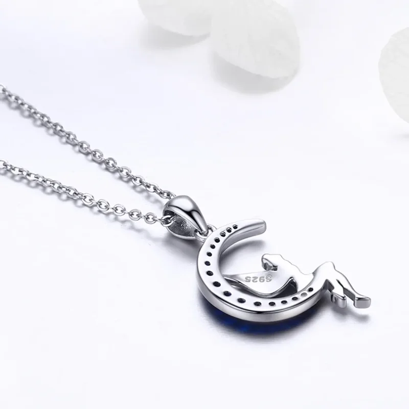 (kép) PANDORA típusú az éjszaka tündére collier nyaklánc - SCN244 - Megtekintés 6