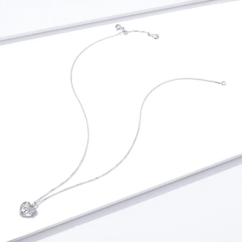 (kép) PANDORA típusú az élet fája collier nyaklánc - BSN176 - Megtekintés 4