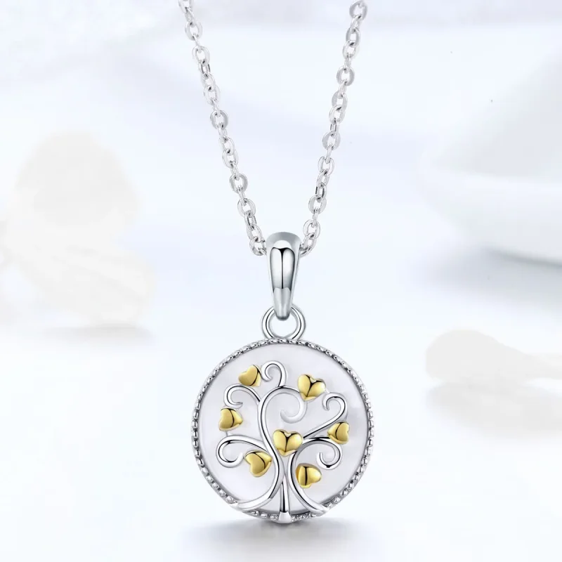 (kép) PANDORA típusú az élet fája collier nyaklánc - SCN296 - Megtekintés 2