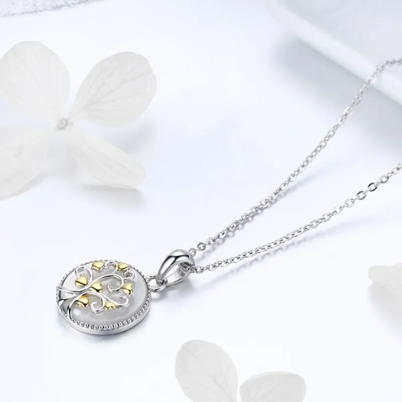 (kép) PANDORA típusú az élet fája collier nyaklánc - SCN296 - Megtekintés 3