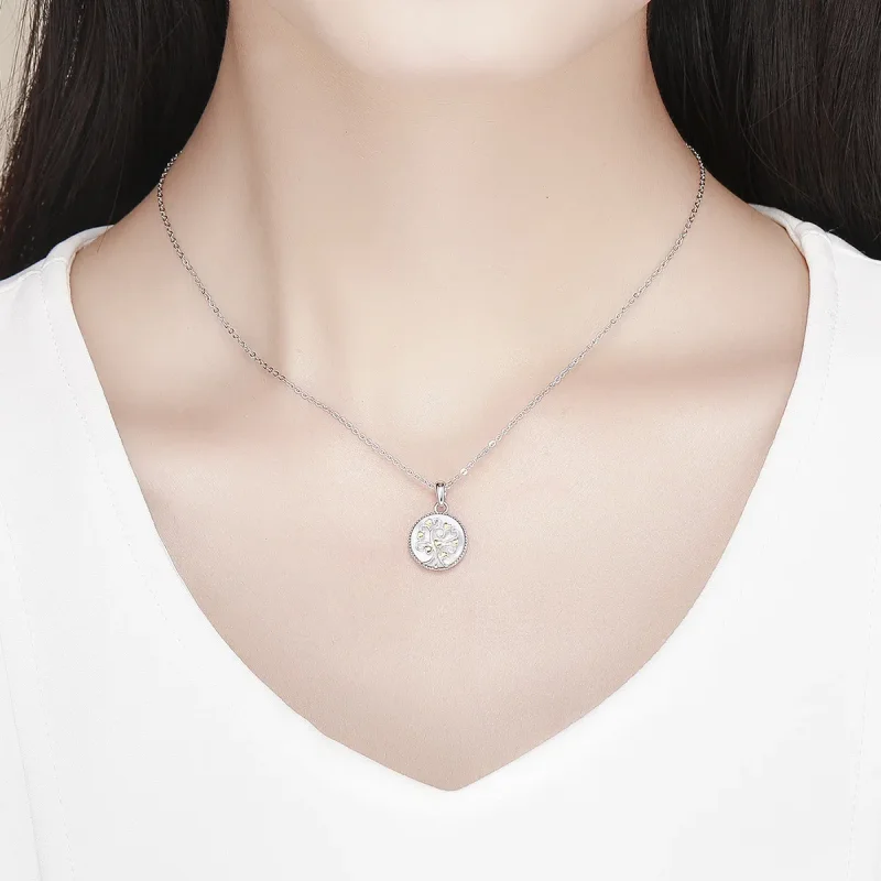 (kép) PANDORA típusú az élet fája collier nyaklánc - SCN296 - Megtekintés 6